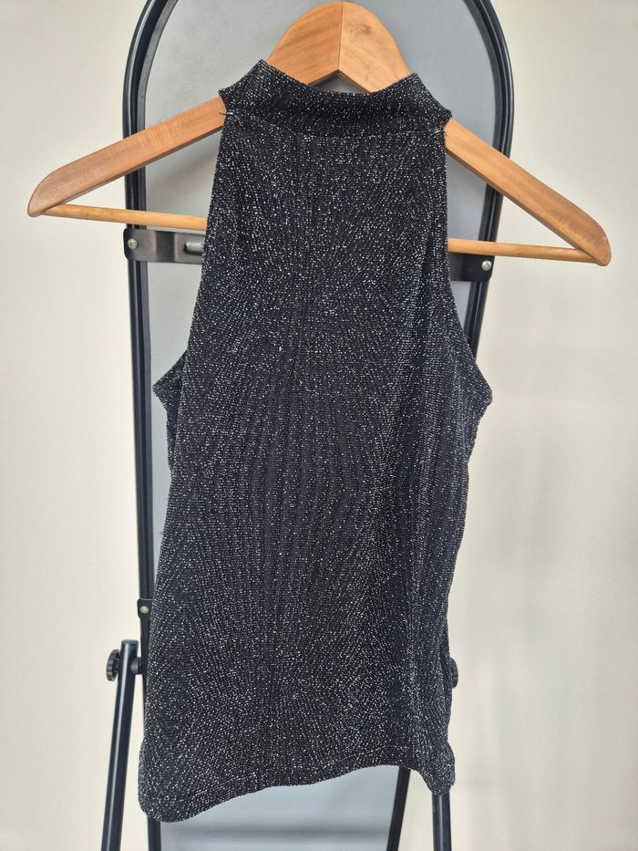 débardeur noir à paillettes pimkie taille s