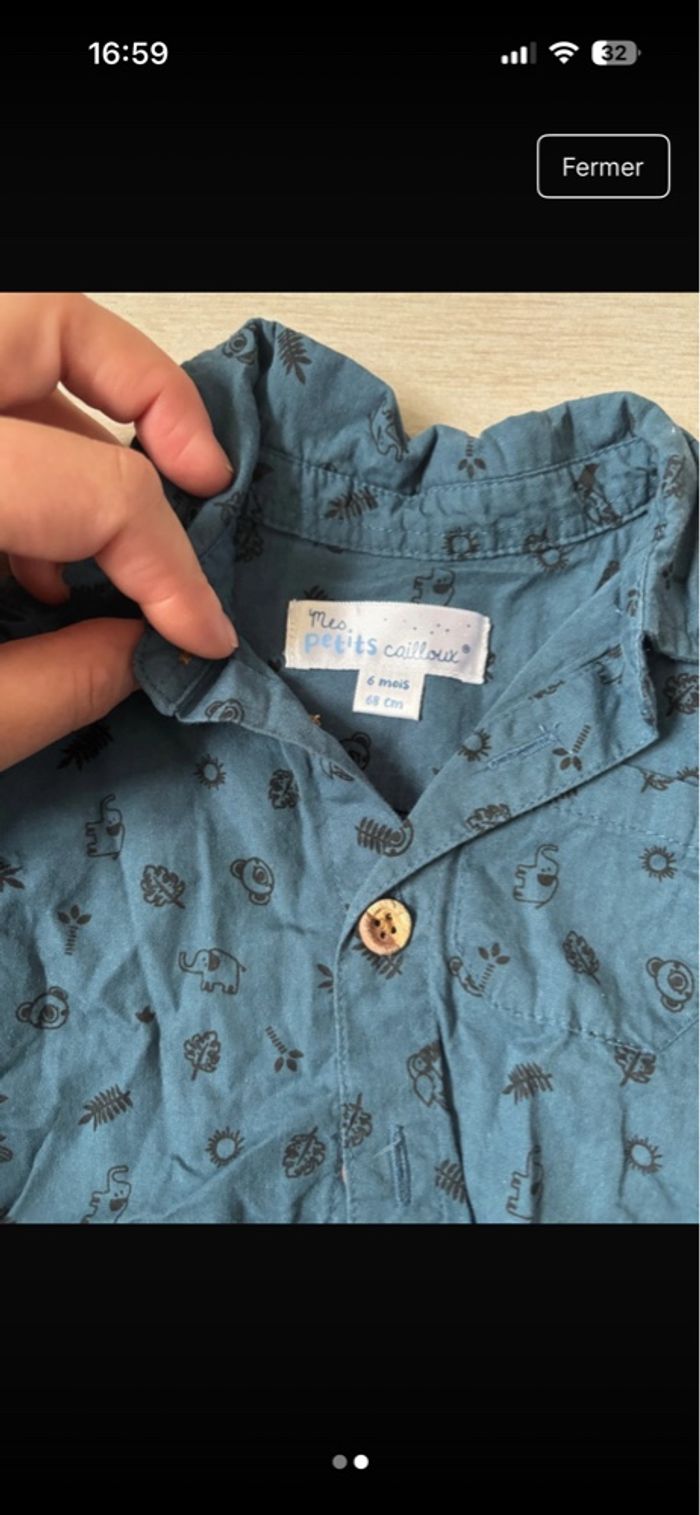 Chemise 6 mois - photo numéro 2