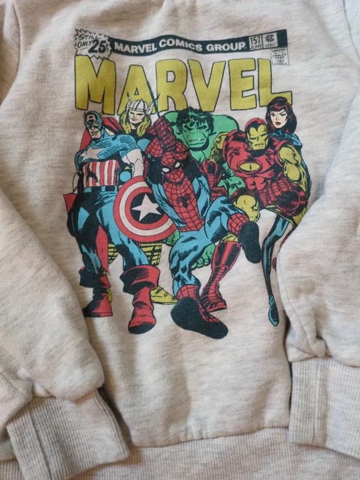 Sweat Marvel - photo numéro 2