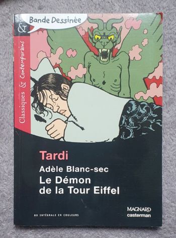 BD "Adèle Blanc-Sec - Le Démon de la Tour Eiffel" (Dès 12 ans) / Magnard Casterman