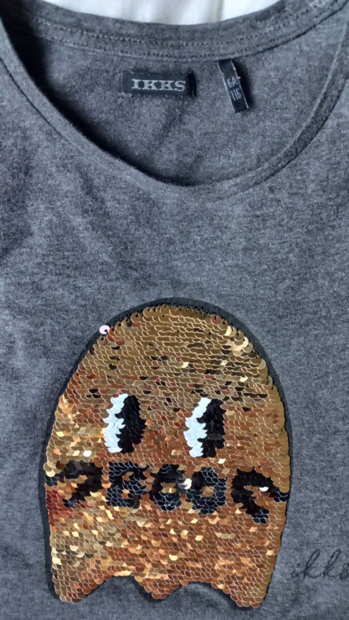 Ensemble T-shirt fantôme mignon et short - photo numéro 4