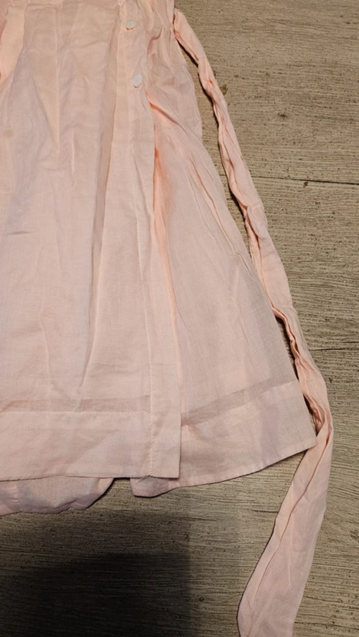 Magnifique robe rose clair sans manche, Buissonnière, 8 ans - photo numéro 5