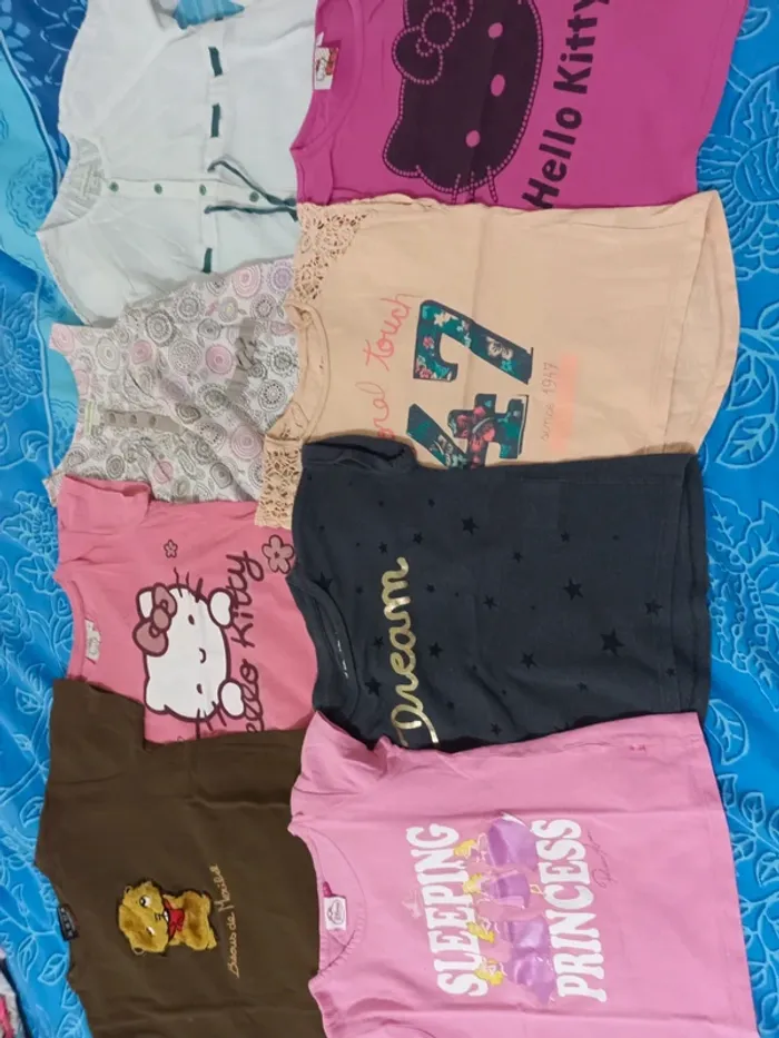 T shirt manches courtes 4 ans