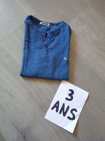 Maillot t-shirt 3ans garçon
