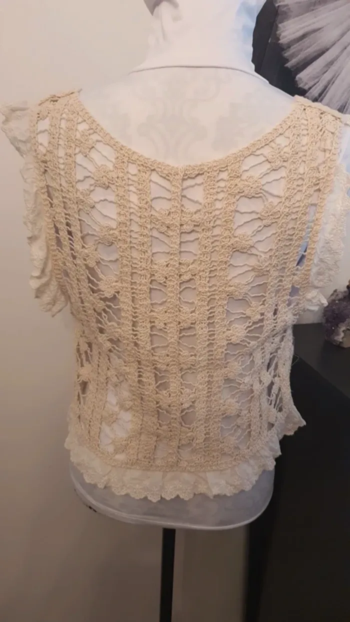 Débardeur crochet - photo numéro 4