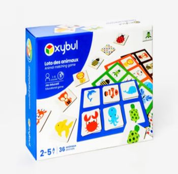 Jeu Loto des aninaux