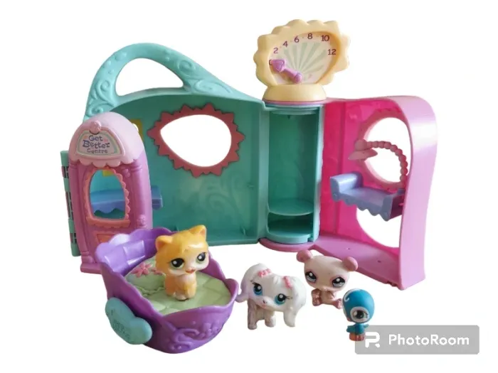Maison petshop et figurines