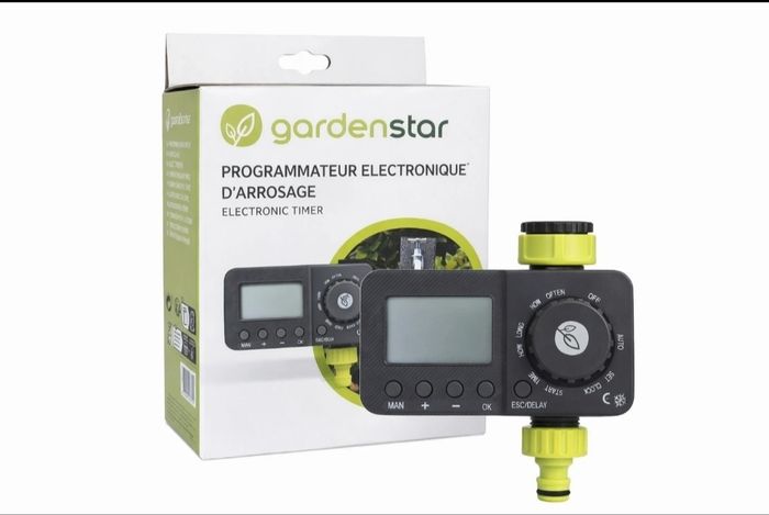 Programmateur électronique d’arrosage Gardenstar