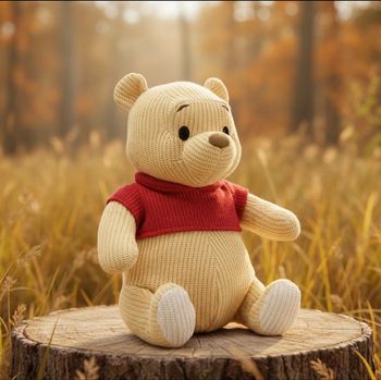 Peluche Winnie l’Ourson  - 60ème anniversaire édition 