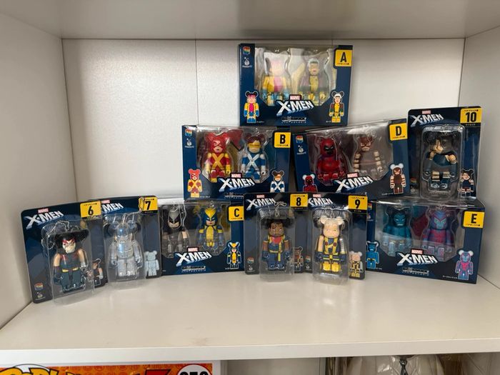 Bearbrick lottery X-men (full set) - photo numéro 3