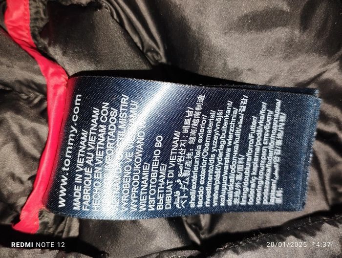 Veste matelassée Tommy Hilfiger noir TS - photo numéro 6