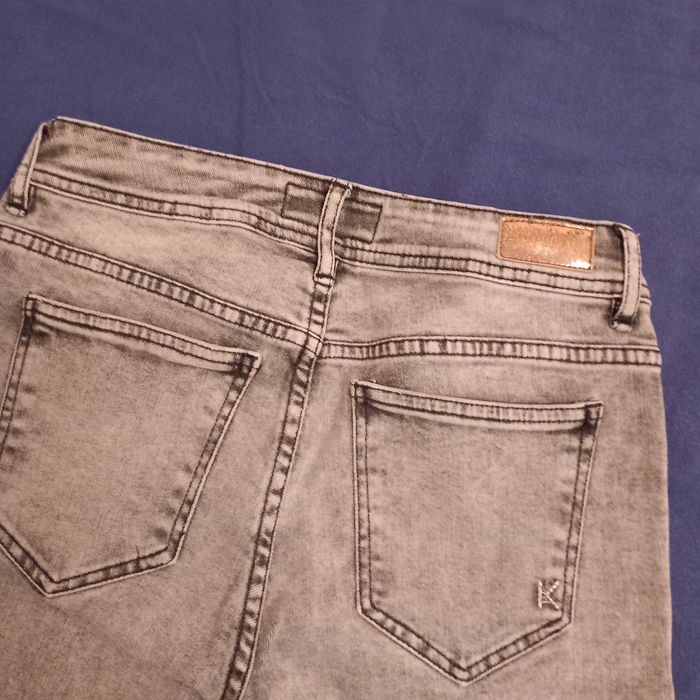 Jean femme t.38 gris Kaporal - photo numéro 3