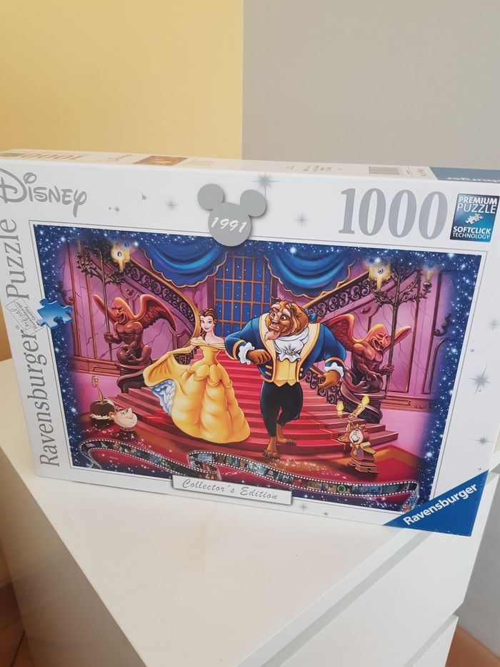 Puzzle Disney Ravensburger 1000 pièces la belle et la bête