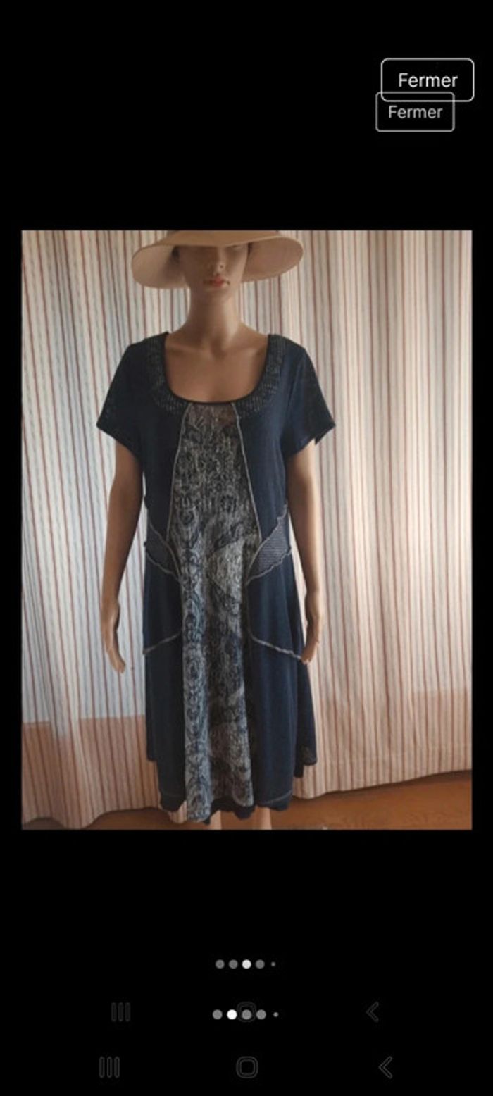 Magnifique Robe Paprika taille M  fr 46 - photo numéro 2