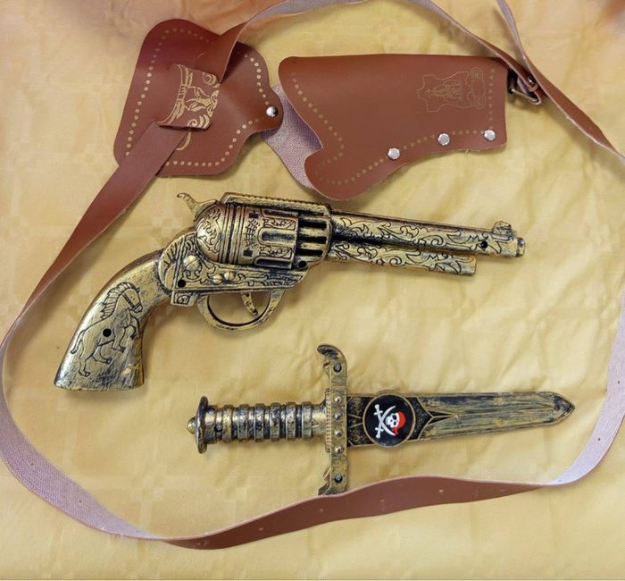 Jouets accessoires de pirate pistolet épée - photo numéro 1