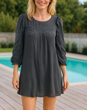 Top manches longues Ba&sh XS Bambou bleu nuit