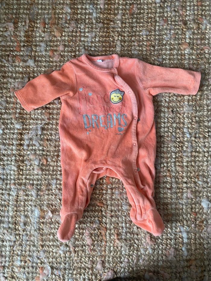 Pyjama velours bébé