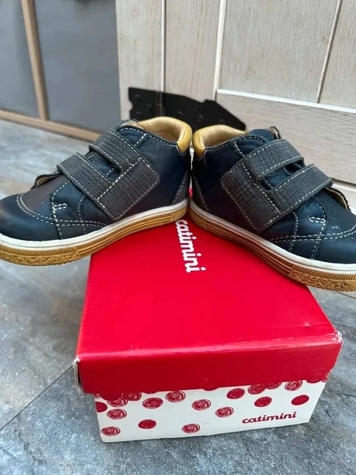 Chaussures Catimini 23 bleu marine - photo numéro 10