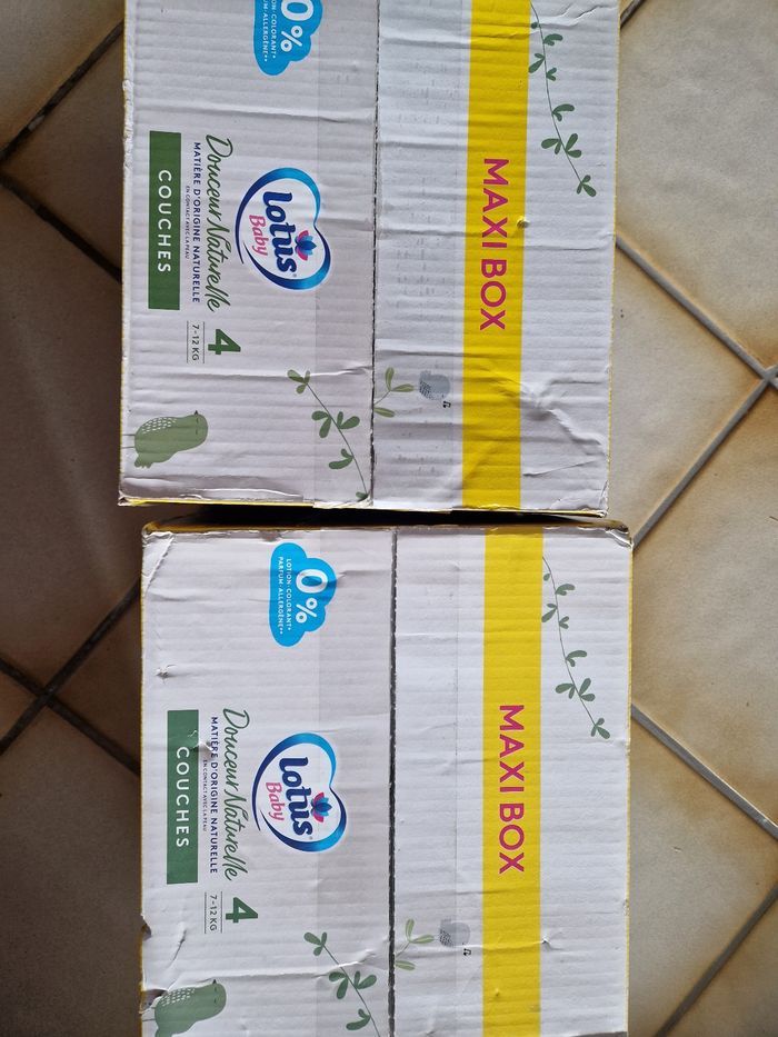 Couches Lotus baby t 4 - photo numéro 3