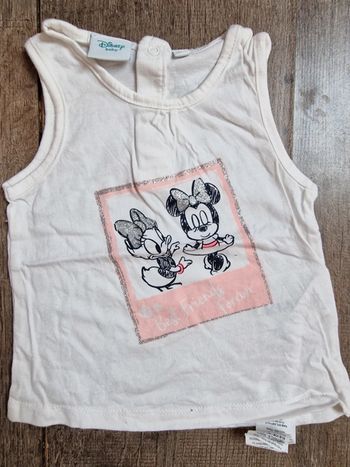 Débardeur disney minnie 12 mois
