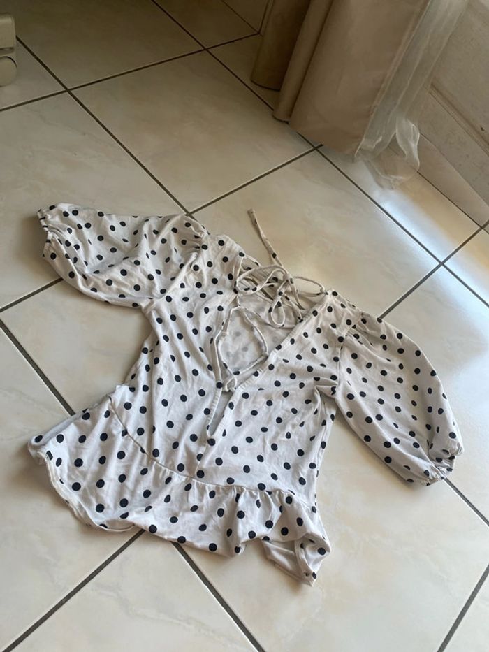 Top péplum xs hm