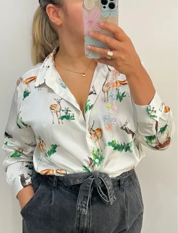 Chemise Zara Imprimée