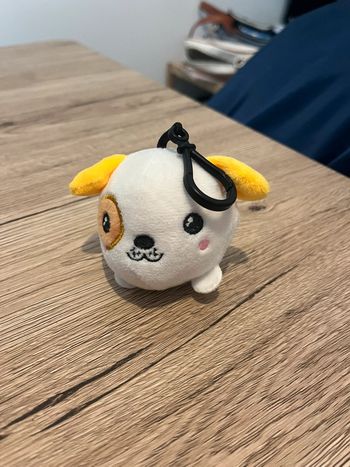 Porte clé peluche chien