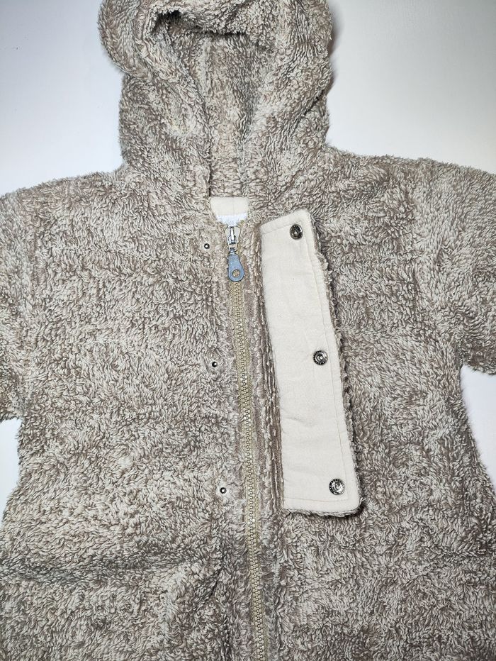 Combi combinaison combipilote pilote bebe 6 mois mixte garçon fille ours hiver - photo numéro 4