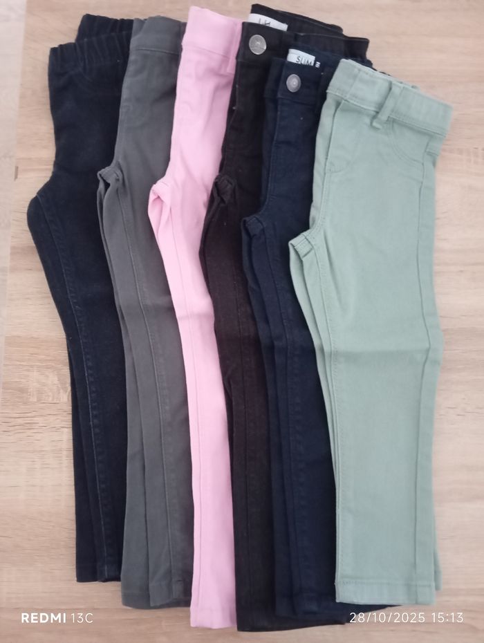 Lot de pantalons fille