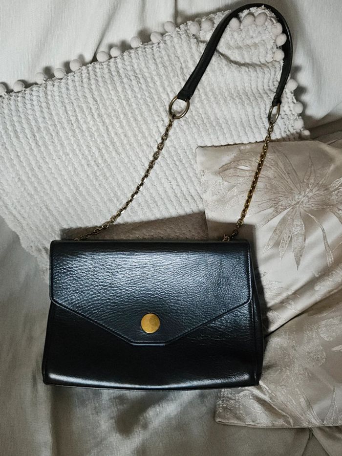 Sac en cuir noir Alena Nat&Nin - photo numéro 3