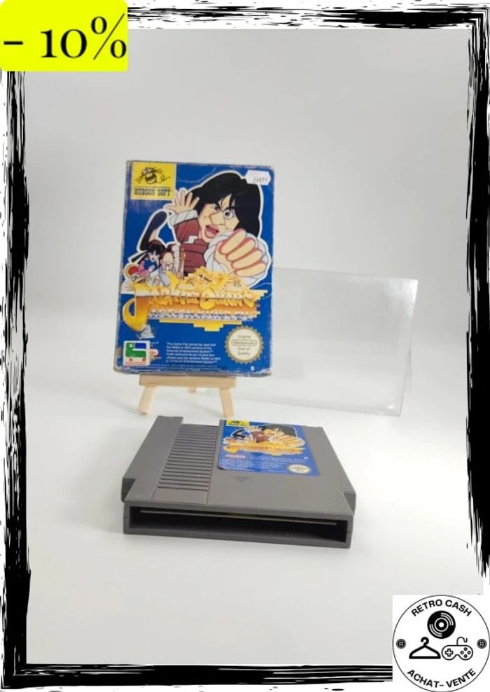 Jackie Chan’s Action Kung Fu Nintendo nes sans notice