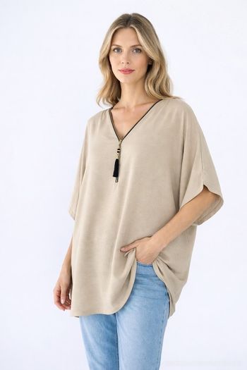 Blouse manche courte 
