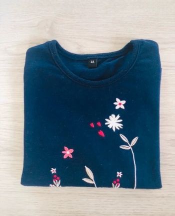 Tee-shirt manches longues fille 4 ans