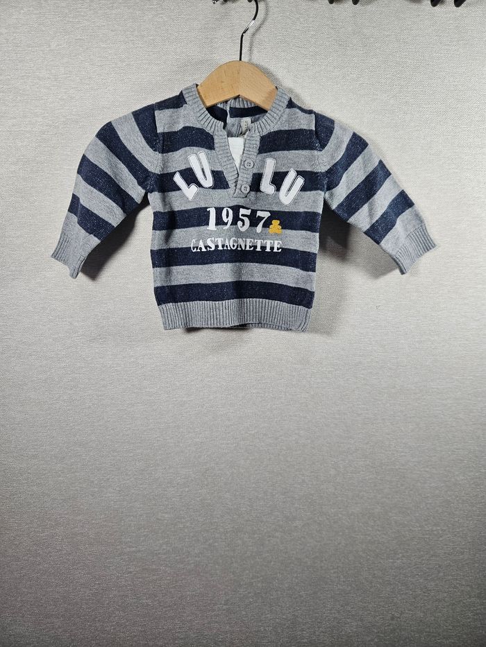 Pull lulu castagnettes 3 mois