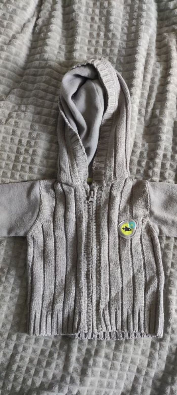 Gilet gris