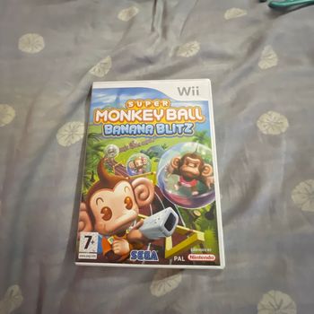 Jeu Nintendo wii super monkey ball banana blitz