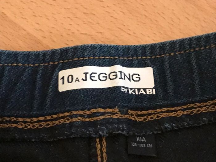 Jegging bleu jean 10 Ans - photo numéro 3