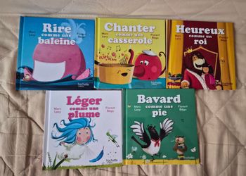 Lot 5 livres "c'est comme ça"