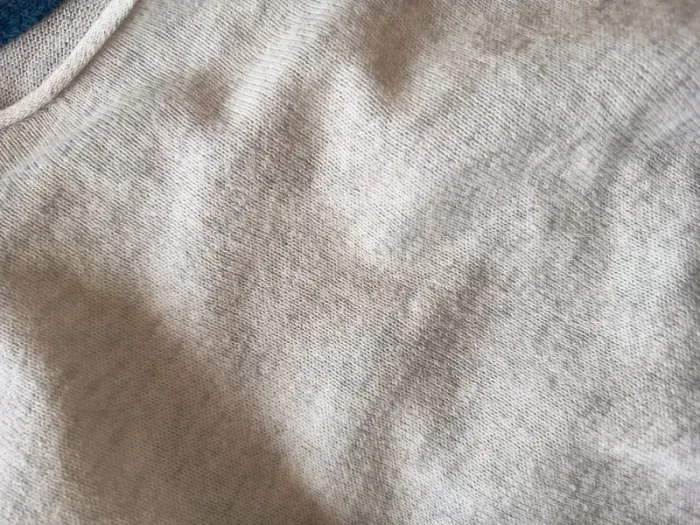 Pull blanc très fin Bonobo - photo numéro 4