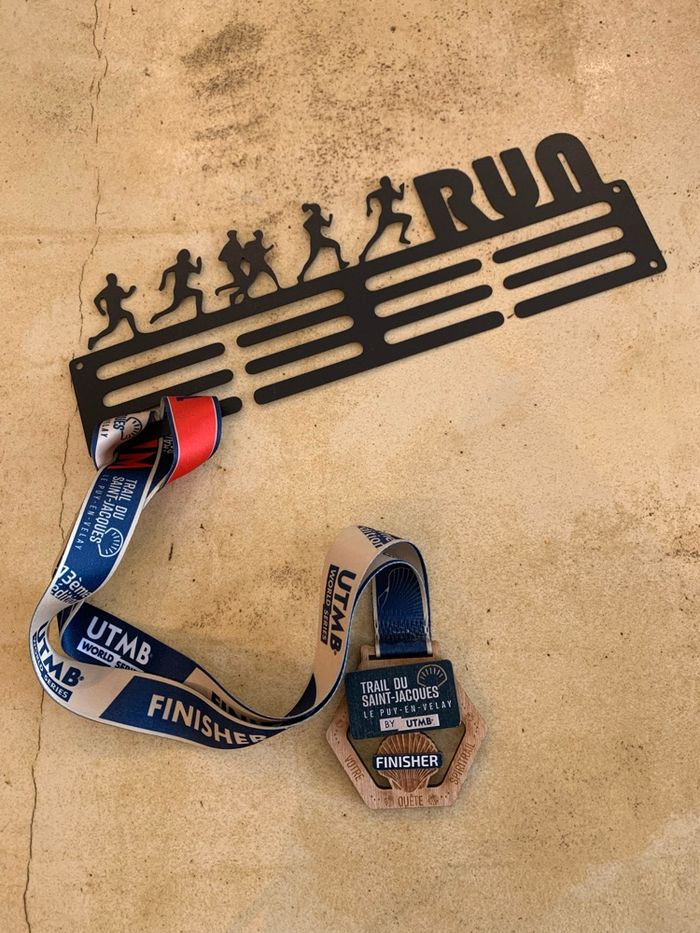 Porte-médailles mural – Course à pied / Running 🏃‍♀️ - photo numéro 6