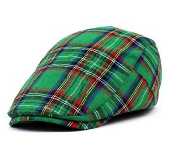 Béret Vintage Ecossais - Vert