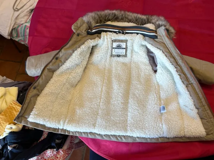 Manteau imperméable beige bébé garçon C&A - 9/12 mois - photo numéro 14