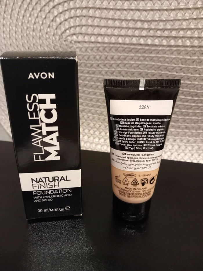 🥰 Fond de teint Flawless Match Avon 30ml - photo numéro 2