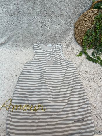 Gigoteuse grise à rayures - Cadet Rouselle - Taille 2 