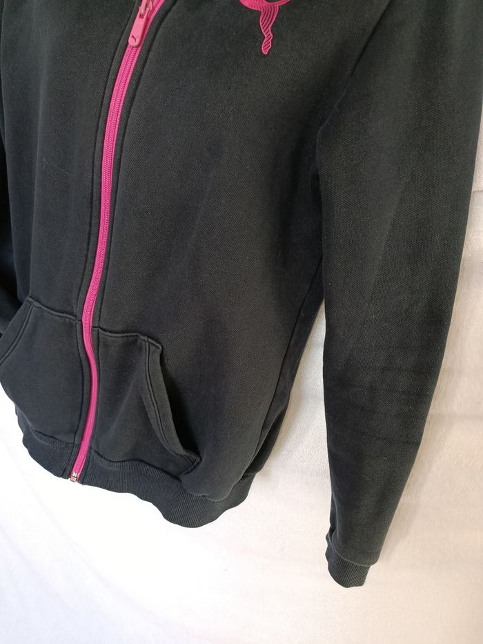 Veste puma noire et rose - photo numéro 4