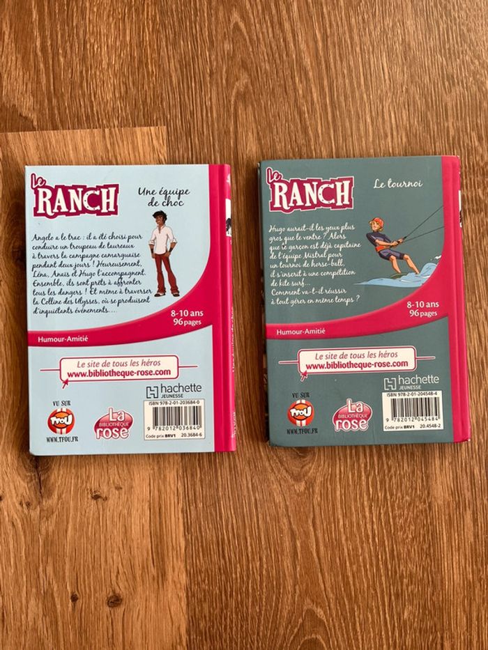 Lot de 2 livres Le ranch Bibliothèque rose - photo numéro 2