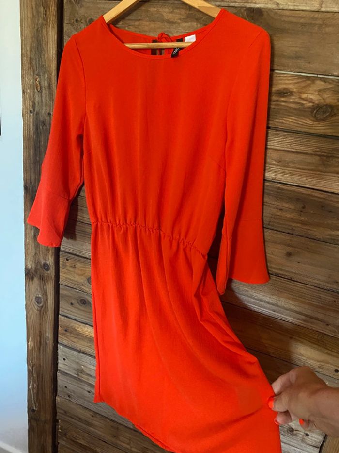 Robe courte corail - photo numéro 6