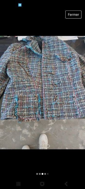 Veste multicolore