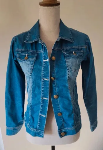 Veste en jean fille bleue claire Lisa Rose Z Génération Taille 12ans