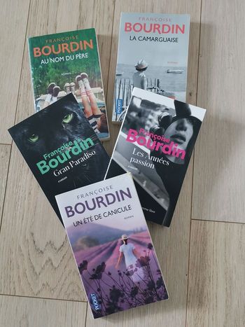 4 livres de Françoise Bourdin